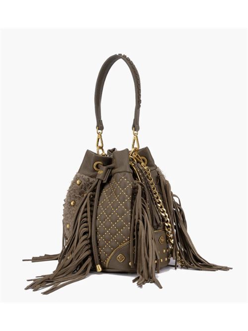 legacy bucket synt.sye+cloth LA CARRIE | 152M-EM-304-SSCTAUPE